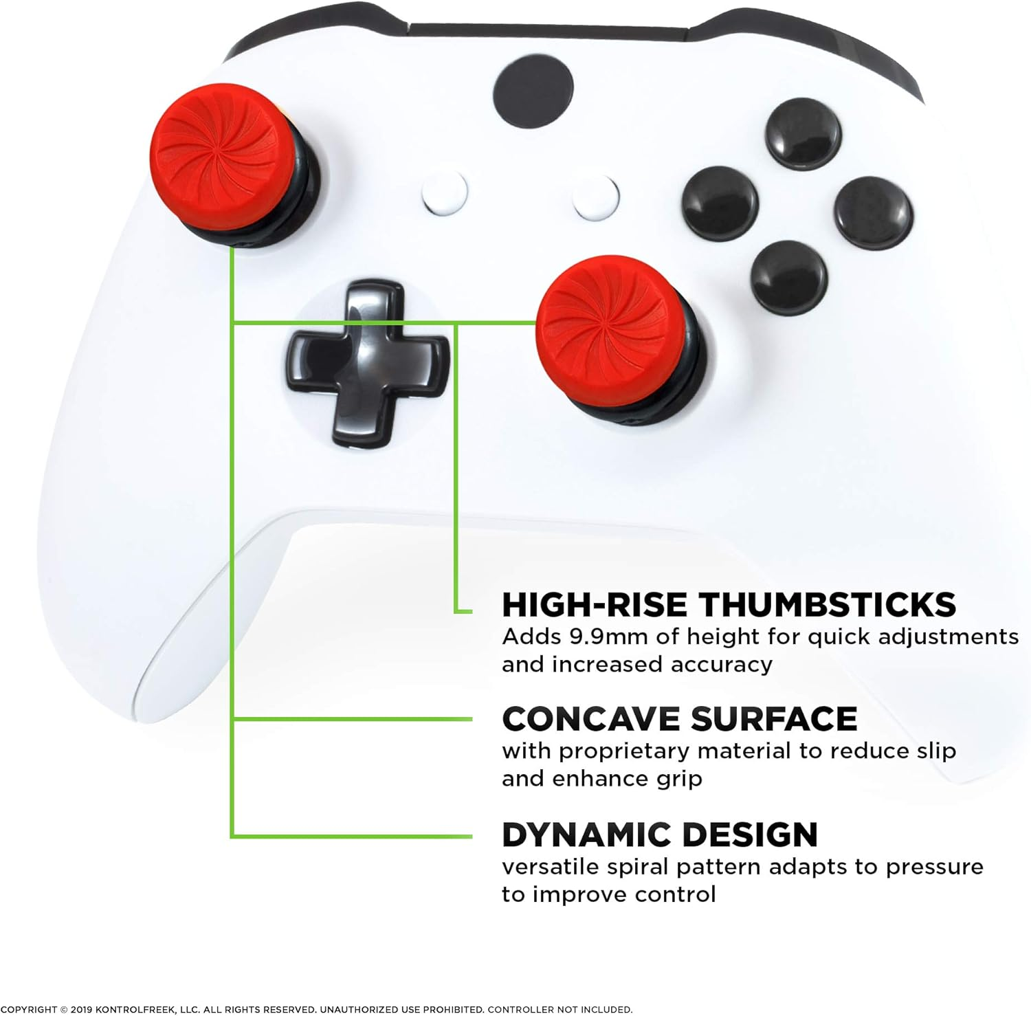KontrolFreek FPS Freek Inferno for Xbox One and Xbox Series X Controller KontrolFreek FPS Freek Inferno for Xbox One and Xbox Series X Controller